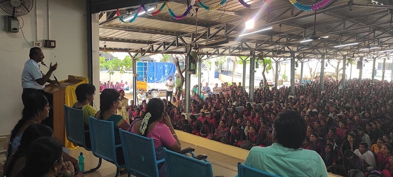 Awareness created to students on SHS
